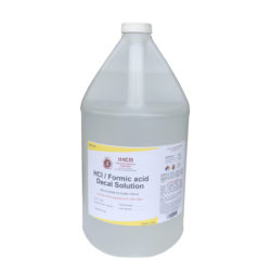 Formic Acid Decal Solution 1 Gallon HA-100 HCI by Tek-Select and IMEB Inc.