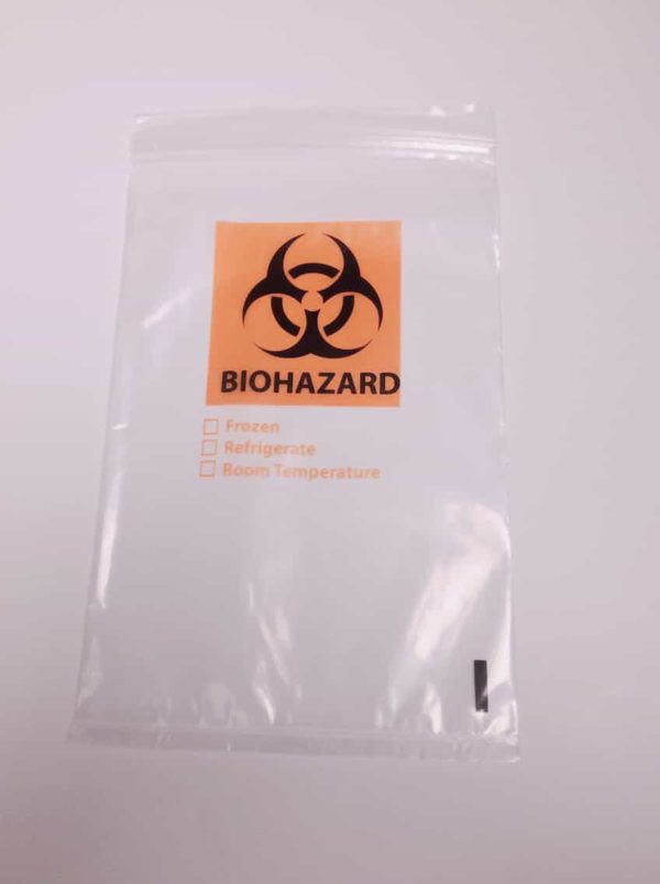 Biohazard Specimen Bags, 6″ x 9″, 500 Per Case - IMEB Inc.