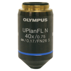Olympus UPlanFL 40x Ph2 Phase Contrast Microscope Objective