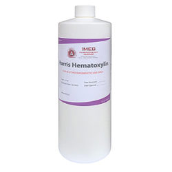 Harris Hematoxylin Nuclear stain bottle by IMEB Inc 300px