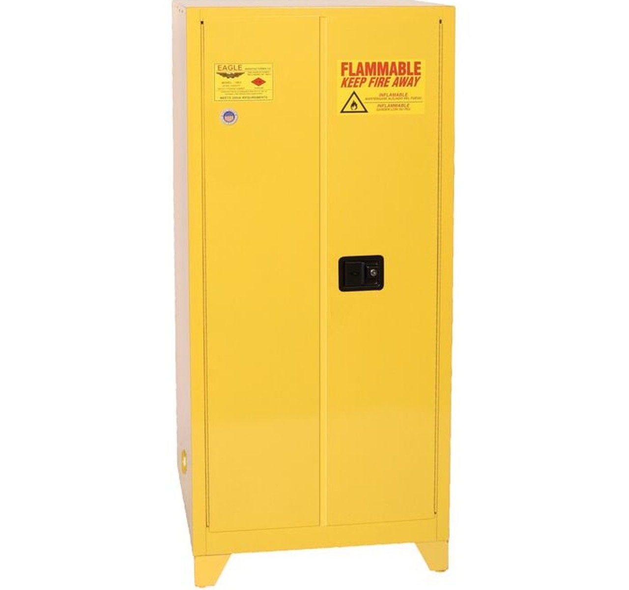 1962 and 6010 Legs Safety Cabinet 60 Gallon