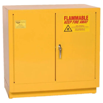 1970 Safety Cabinet 2 self-closing, 1 shelf 35” x 22” x 35” 22 Gallon 215 lbs.