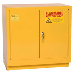 1971 Safety Cabinet2 manual close, 1 shelf 35” x 22” x 35” 22 Gallon 205 lbs.