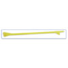 Plastic Cervical Scraper Yellow